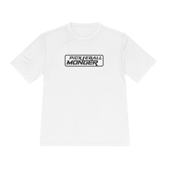 Pickleball Monger Moisture-Wicking Tee — Athletic Pickleball Shirt