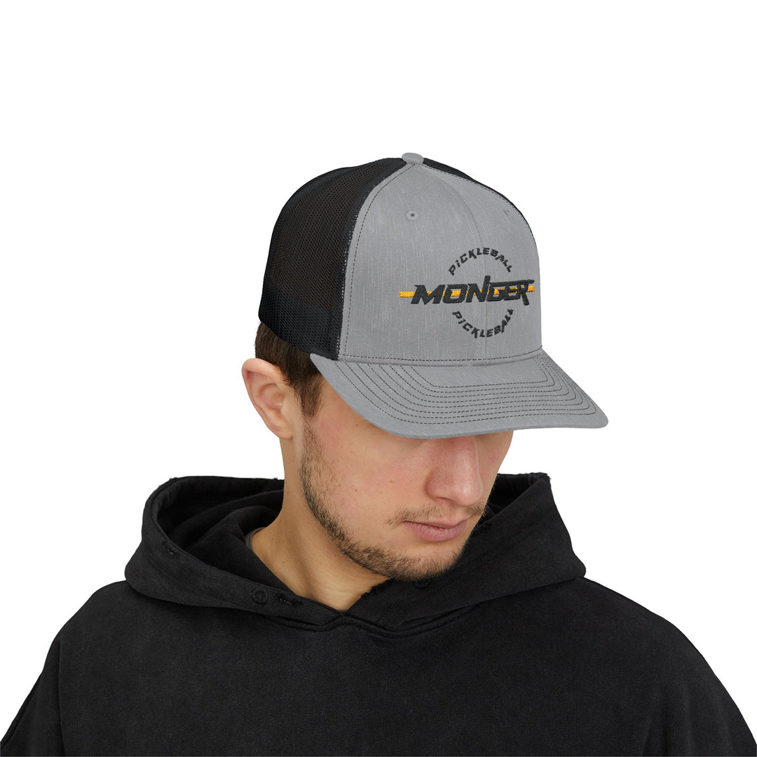 Pickleball Monger Snapback Trucker Cap