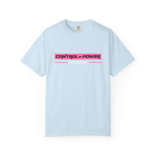 Control > Power Monger Unisex Garment-Dyed T-shirt | Trendy Graphic Tee, Gift for Men & Women, Streetwear, Casual Outfit, Cool Style