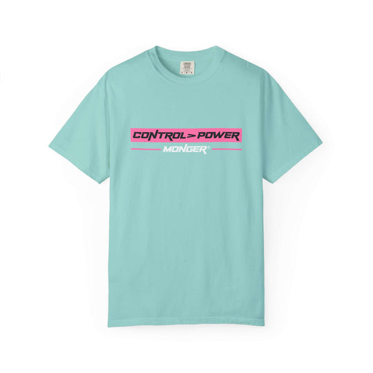 Control > Power Monger Unisex Garment-Dyed T-shirt | Trendy Graphic Tee, Gift for Men & Women, Streetwear, Casual Outfit, Cool Style
