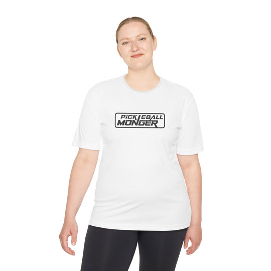 Pickleball Monger Moisture-Wicking Tee — Athletic Pickleball Shirt