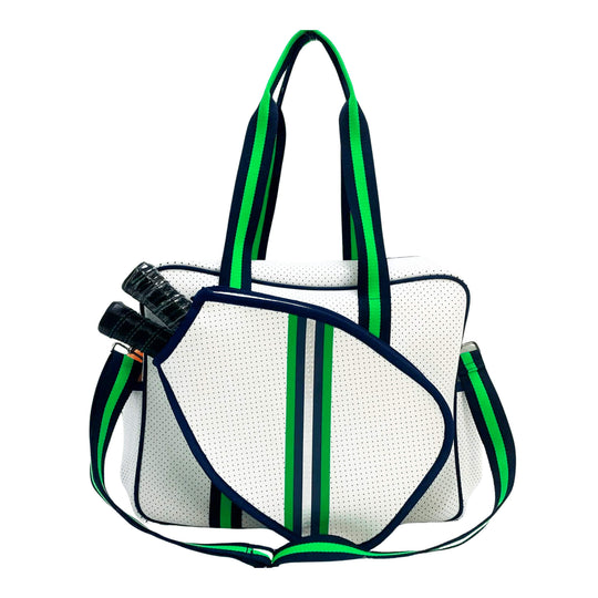 Bolsas Pickleball Blancas y Verdes