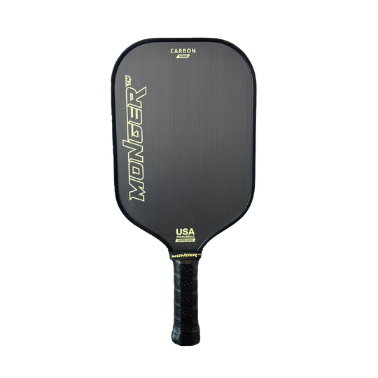 Pagaie de pickleball Monger « Power » T700 Toray en fibre de carbone 14 mm