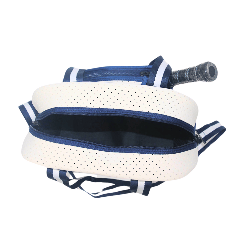 Sacs de Pickleball Blanc &amp; Bleu Marine